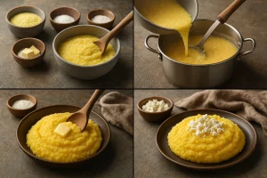Пошаговое приготовление мамалыги
