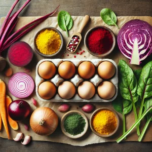 Натуральные красители для пасхальных яиц – свекла, куркума, луковая шелуха