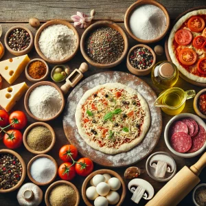 Ингредиенты для домашней пиццы