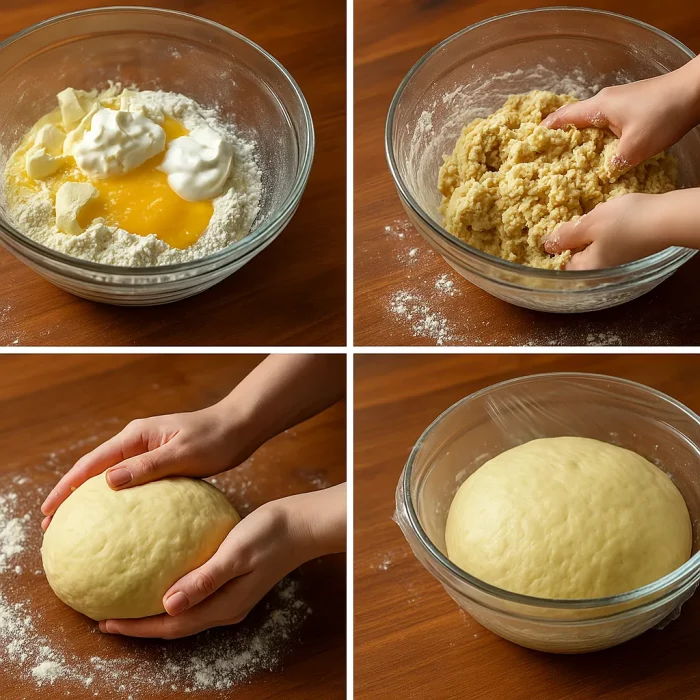 Приготовление теста для куличей — пошагово