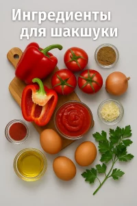 Ингредиенты для шакшуки