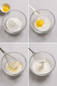 Пошаговое приготовление глазури для кулича