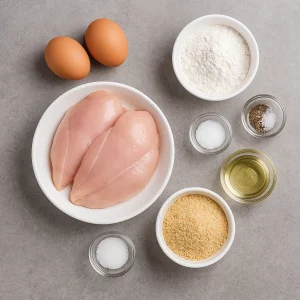 Ингредиенты для куриных отбивных
