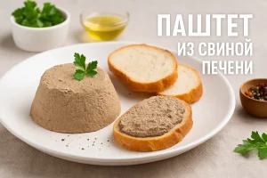 Паштет из свиной печени