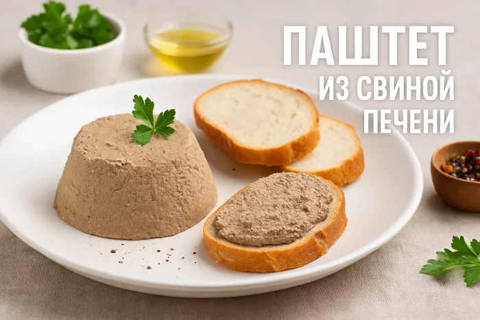 Паштет из свиной печени