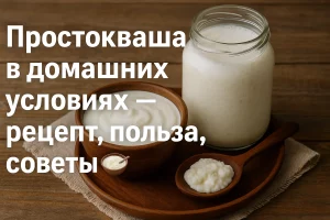 Простокваша в домашних условиях — рецепт, польза, советы