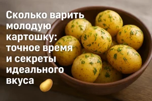 Сколько варить молодую картошку — точное время и секреты