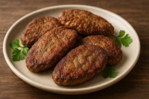 Отбивные из говяжьей печени с хрустящей корочкой