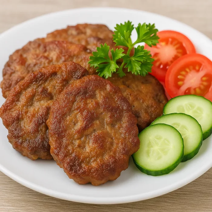 Отбивные из куриной печени с румяной корочкой