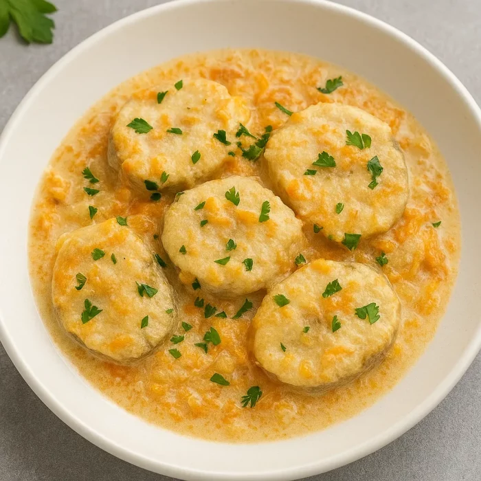Тушеный минтай с овощами в соусе на тарелке