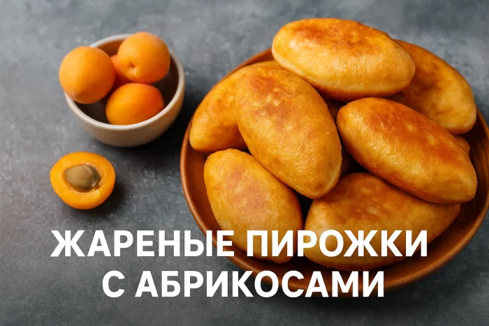 Подача пирожков с абрикосами на столе