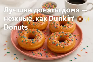 Лучшие донаты дома — мягкие и глазированные