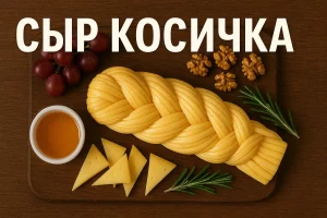 Сыр косичка — домашний рецепт