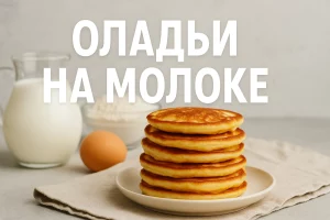 Оладьи на молоке — обложка статьи