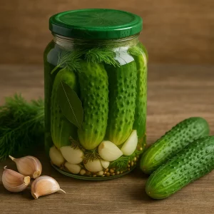 Огурцы холодным способом без уксуса