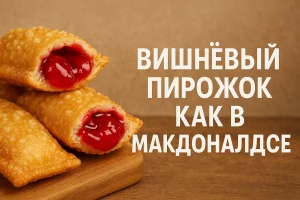 Вишнёвый пирожок как в Макдональдсе — обложка рецепта