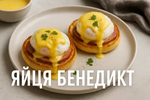 Яйця Бенедикт — смачний сніданок