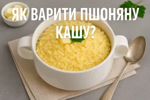 Як варити пшоняну кашу — покроковий рецепт