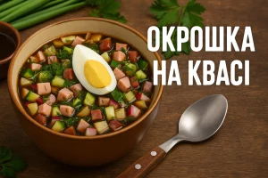 Окрошка на квасі — обкладинка рецепту