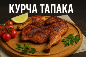Курча тапака з написом на обкладинці