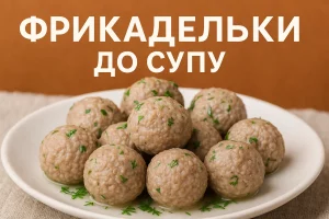 Фрикадельки до супу — обкладинка рецепту
