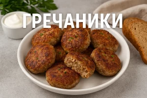 Гречаники — домашній рецепт