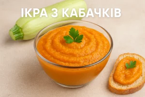Ікра з кабачків — обкладинка статті