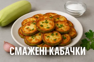 Смажені кабачки — простий і смачний рецепт
