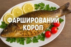 Обкладинка статті «Фарширований короп»
