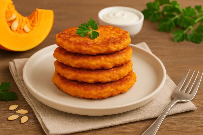 Подача гарбузових оладок