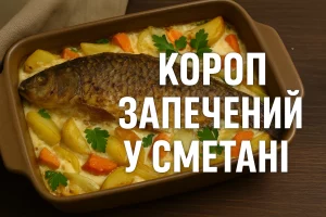 Короп запечений у сметані — обкладинка статті