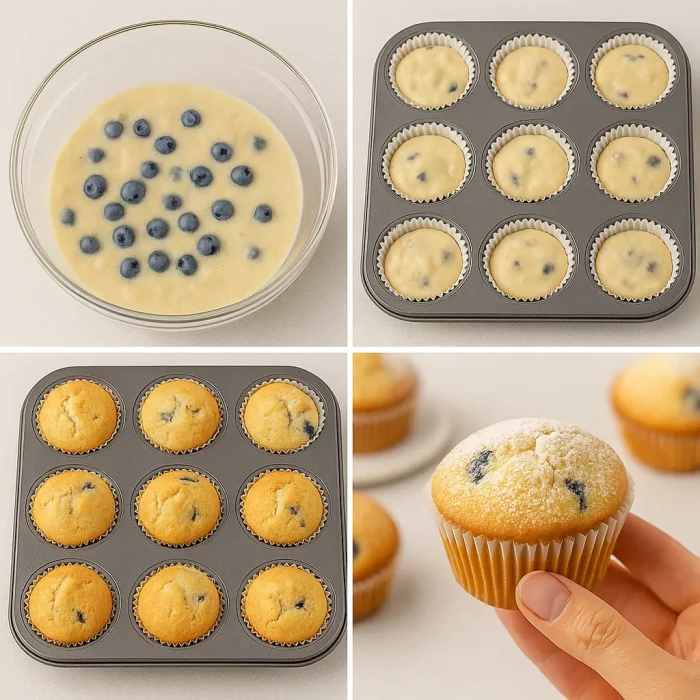 Покрокове приготування мафінів