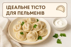 Ідеальне тісто для пельменів — обкладинка