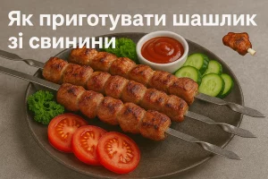 Як приготувати шашлик зі свинини — обкладинка статті