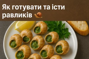 Як готувати та їсти равликів — обкладинка статті