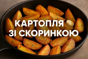 Картопля зі скоринкою — рецепт на сковороді