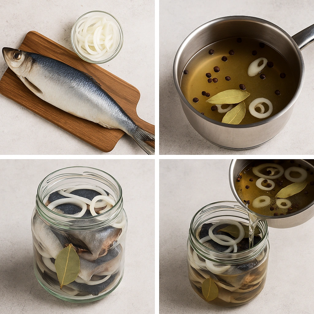Процес засолювання оселедця в домашніх умовах