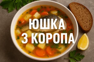 Юшка з коропа — обкладинка рецепту