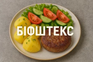Біфштекс — рецепт з фото