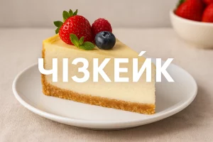 Чізкейк — легендарний сирний торт