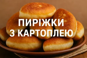 Обкладинка статті — пиріжки з картоплею