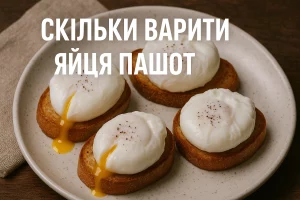 Скільки варити яйця пашот — обкладинка