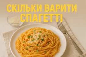 Обкладинка статті «Скільки варити спагетті» — фото