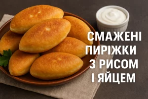Смажені пиріжки з рисом і яйцем — обкладинка статті