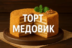 Торт Медовик — медова насолода