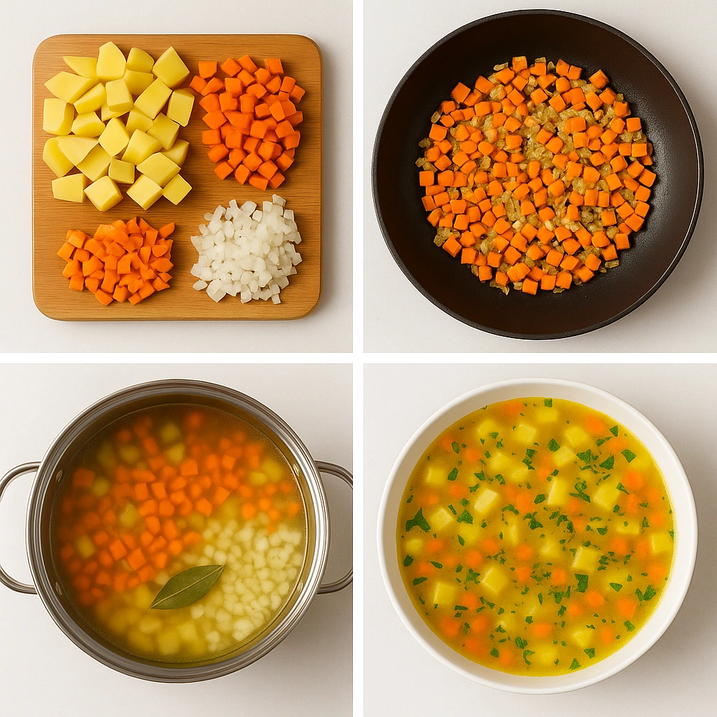 Покрокове приготування картопляного супу