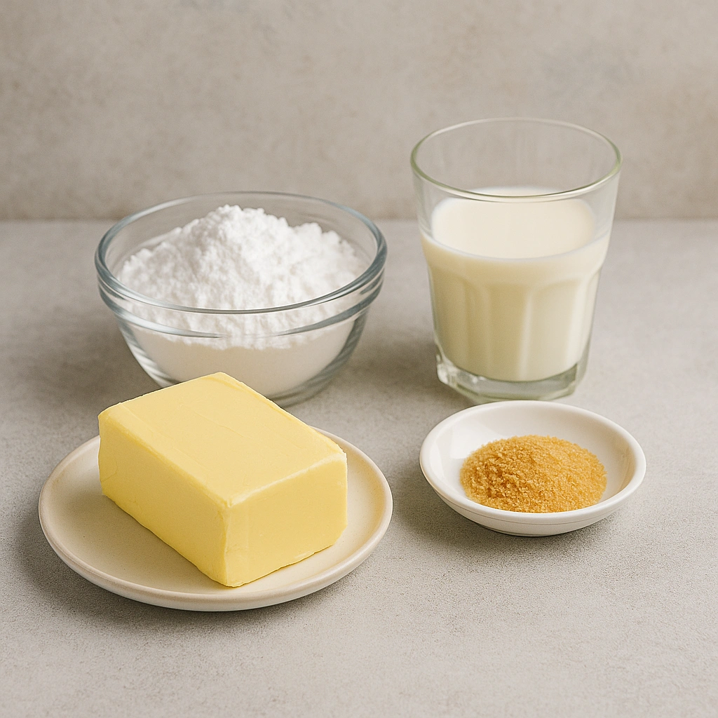 Інгредієнти для масляного крему