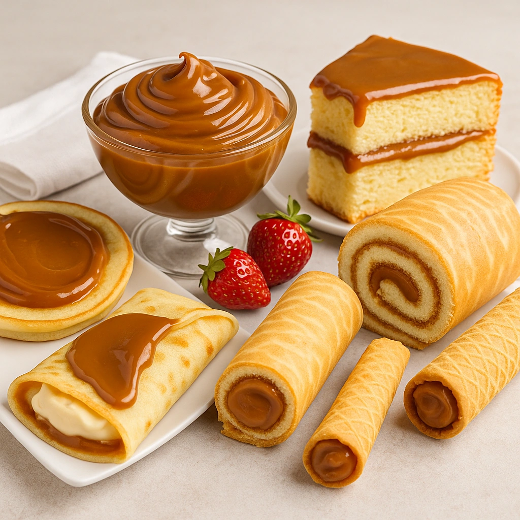 Варене згущене молоко в десертах і випічці