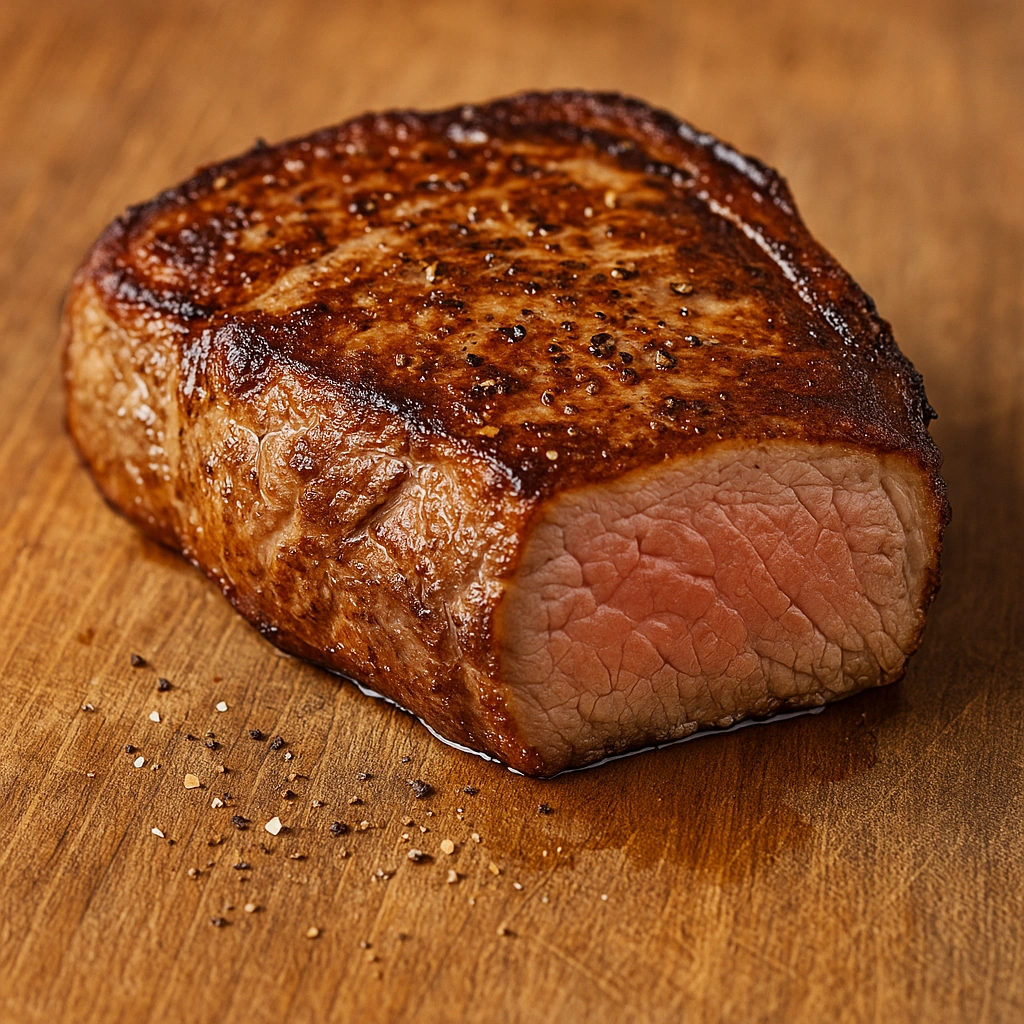 Стейк у духовці із рум’яною скоринкою