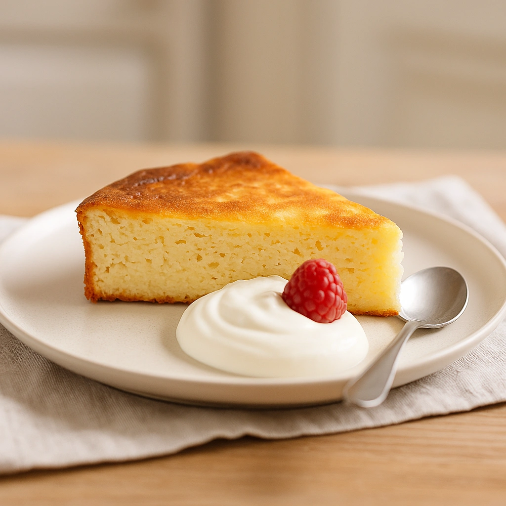 Ніжна домашня сирна запіканка з рум’яною скоринкою